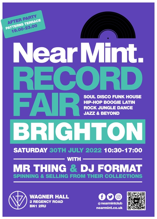 Near Mint Record Fair Wagner Hall Brighton